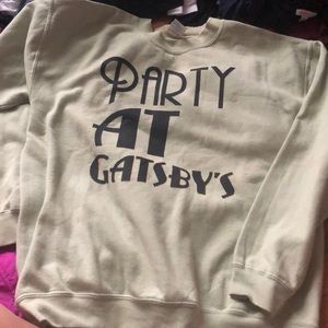 Party at Gatsby’s Light Green Sweatshirt